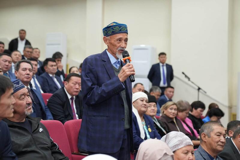 НУРАЛХАН КУШЕРОВ ВСТРЕТИЛСЯ С ЖИТЕЛЯМИ АРЫСИ