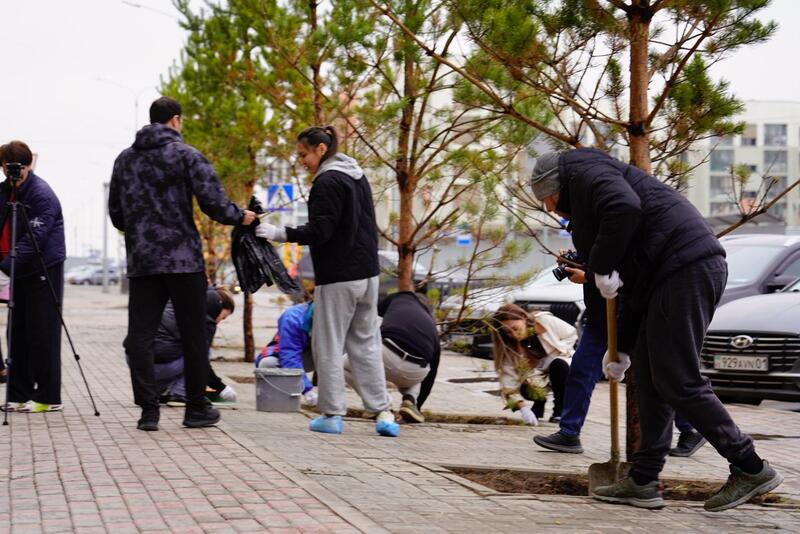 К экоакции «Таза Қазақстан» присоединились столичные тренеры