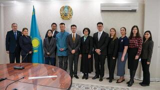 Состоялась встреча председателя Комитета по правам интеллектуальной собственности Шолпан Абдреевой с представителями компании «Xiaomi Technologies Kazakhstan»