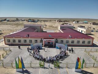 В Токабае открылась школа на 100 мест