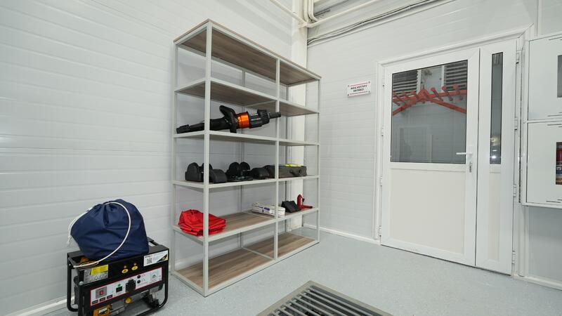 Чингис Аринов открыл первую пожарную часть в селе Нура