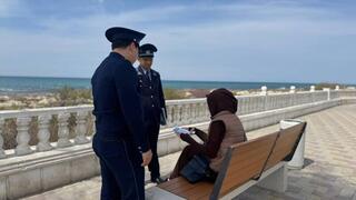 Полицейские разъяснили жителям требования законодательства о запрете на ношение одежды, скрывающей лицо в Мангистауской области