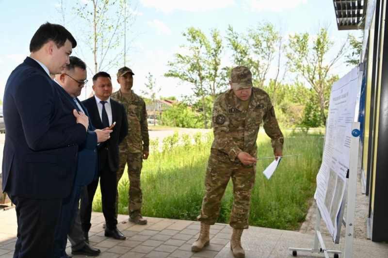 Сборы территориальной обороны провели в Астане