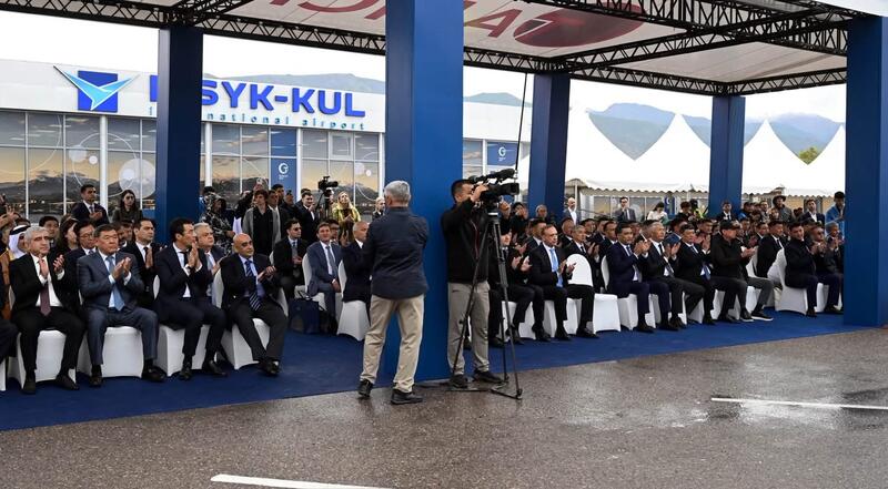 Министр финансов Республики Казахстан Мади Такиев принял участие в официальной церемонии открытия Специальной финансовой инвестиционной территории (СФИТ) «Тамчы»