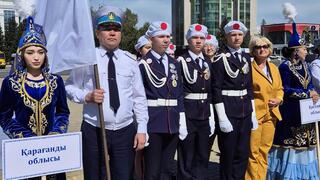 Карагандинские школьники стали вторыми на республиканском слёте юных инспекторов движения