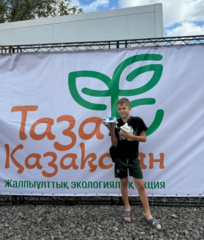 В городе Сарань 12 августа прошла экологическая акция «Сдай пластик – получи мороженое!»