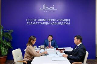 Аким области провел личный прием жителей города Семей