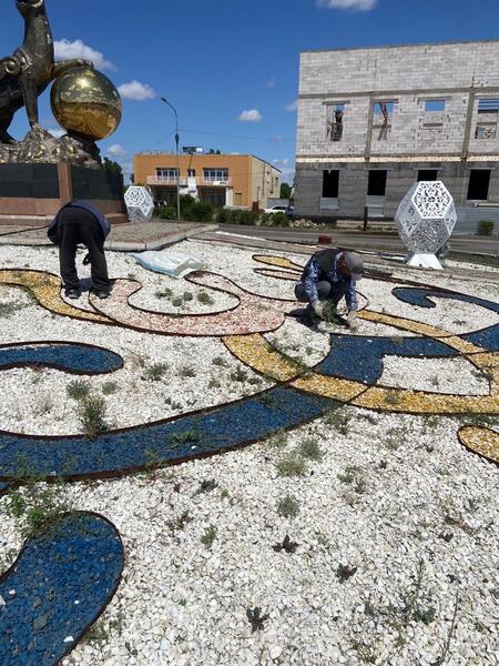 В рамках программы «Таза Қазақстан» в области Улытау прошли экологические мероприятия