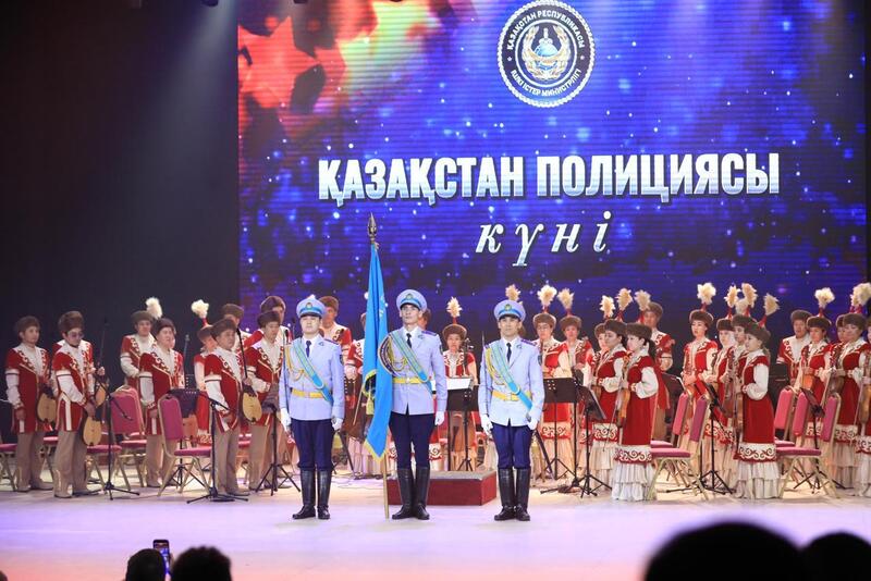 В Актобе отметили День полиции Казахстана