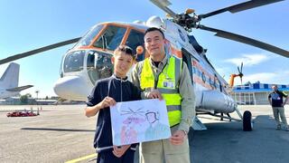 МЧС Казахстана: «30 добрых дел» — мечты детей сбываются в небе