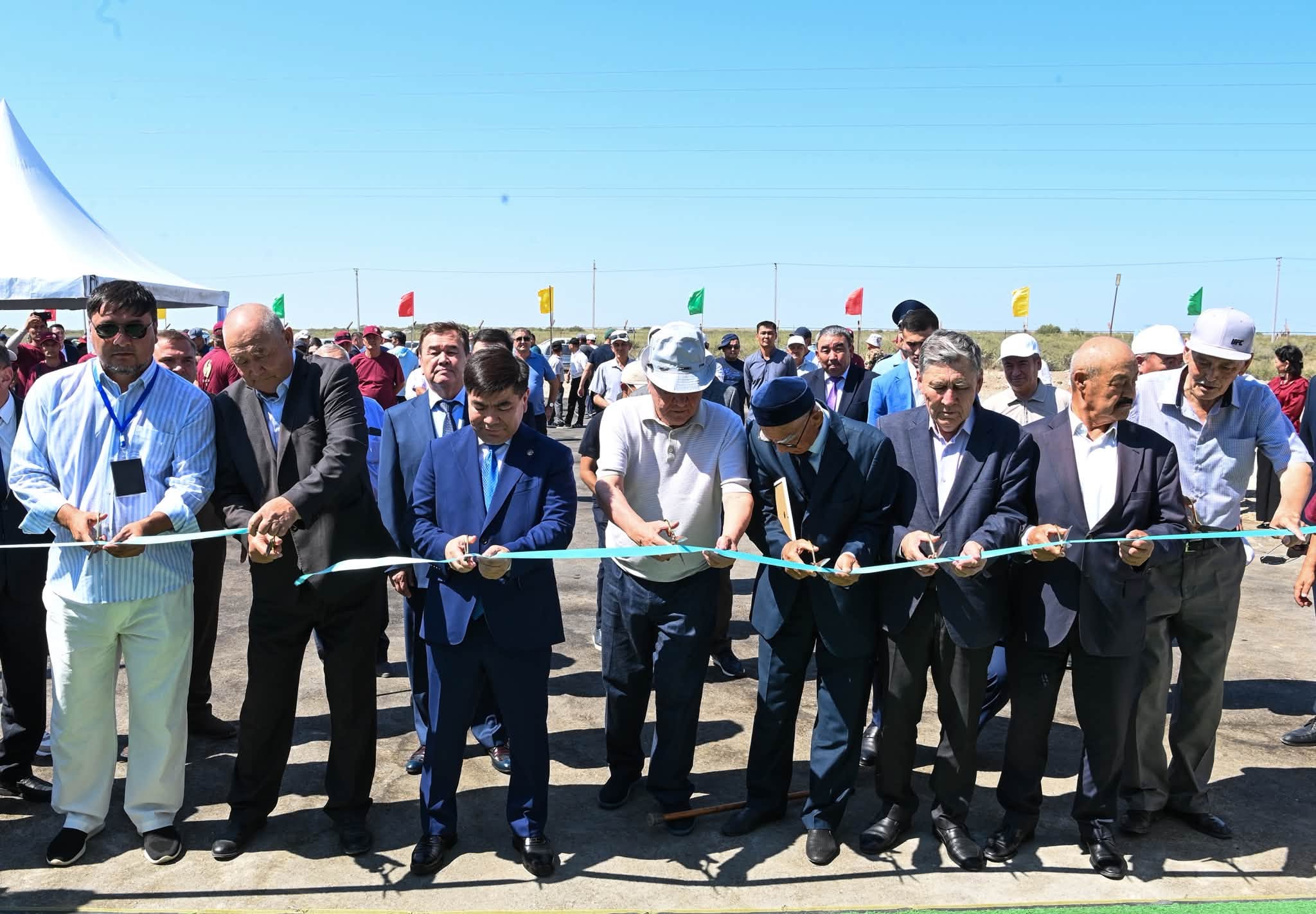 В Жанакорганском районе открылась птицефабрика