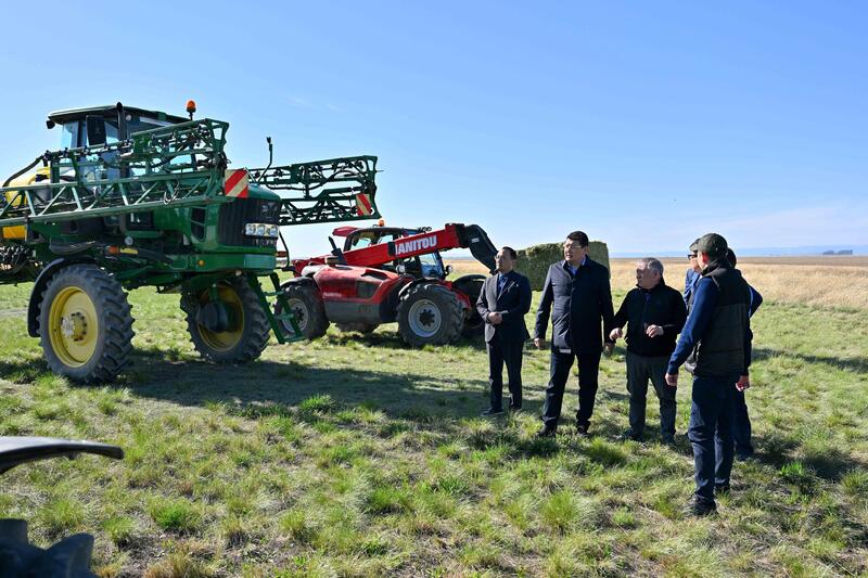 Аким области посетил агропромышленный комплекс «Елим-ай Кокпекты»