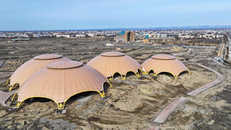 ТУРКЕСТАН: ОБСУДИЛИ ВОПРОСЫ БЛАГОУСТРОЙСТВА ТЕРРИТОРИИ ГОРОДИЩА КУЛЬТОБЕ