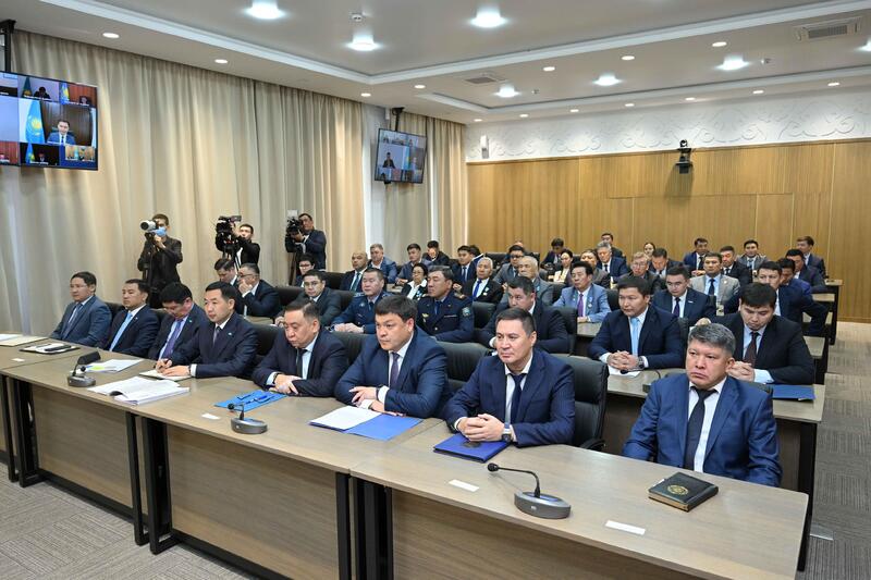 В области Абай обсудили пути реализации Послания Президента