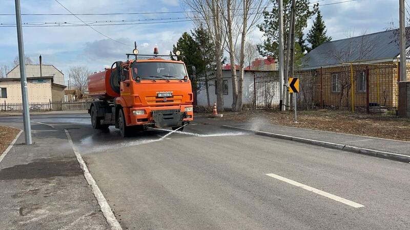 Генеральная уборка проводится в Астане