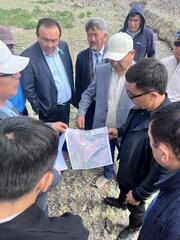 Аким Алматинской области поручил наказать недобросовестных подрядчиков