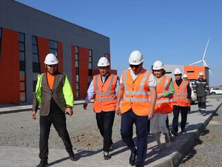 А. Биахметов ознакомился с ходом реализации инвестпроектов в Актюбинской области