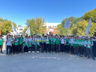 Молодёжь столицы связала экологию и патриотизм в акции «Таза Қазақстан»