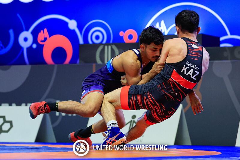 Столичный борец Марлан Мукашев стал бронзовым призером международного турнира