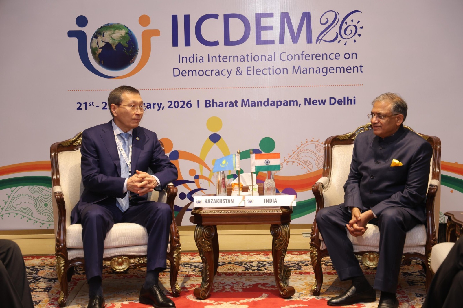 Делегация ЦИК Казахстана приняла участие в международной конференции по вопросам управления выборами в Индии