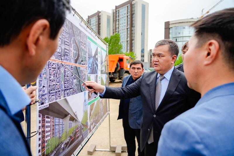 180 дворовых и общественных пространств благоустроят в Астане