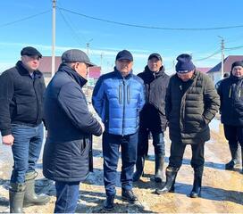 Марат Ахметжанов посетил школу №22 города Кокшетау