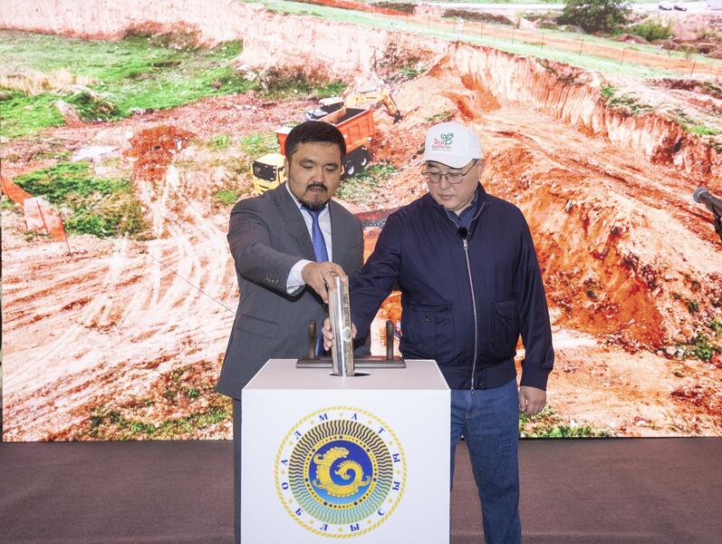 В Алматинской области дан старт строительству экологического индустриального объекта