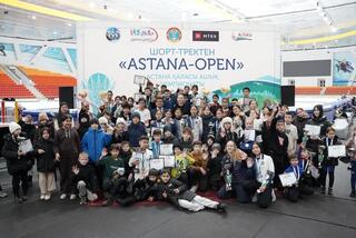 В столице определились лучшие участники «Astana Open» по шорт-треку