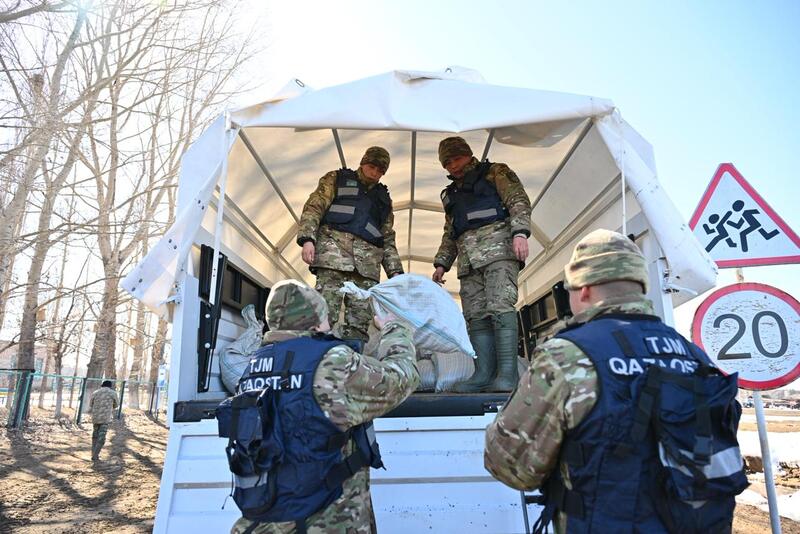 Фактов подтопления жилых домов не зафиксировано: аким области посетил село Бозтал
