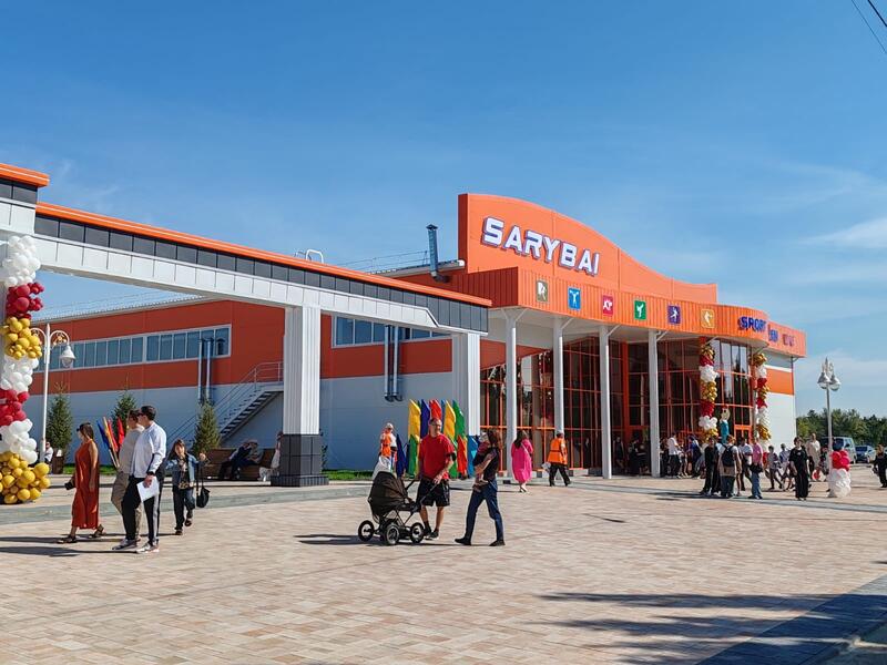 В Костанайской области открылись новые спортивные комплексы и городские фонтаны