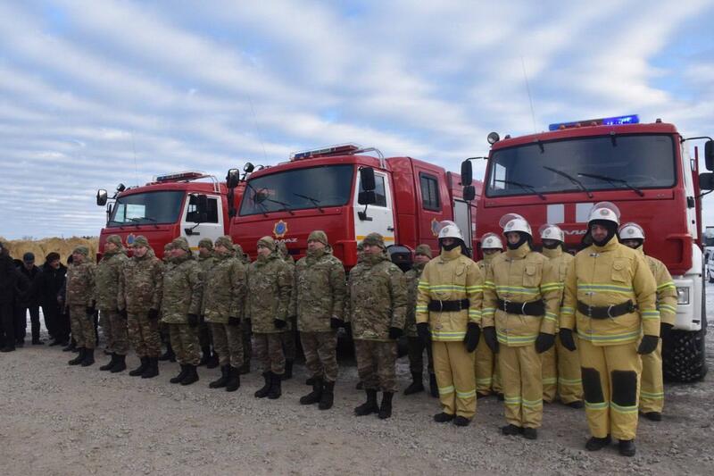 В селе Большая Малышка открылся новый пункт пожаротушения