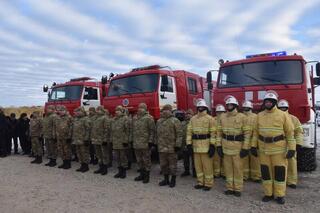 В селе Большая Малышка открылся новый пункт пожаротушения