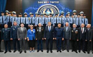 В рамках концепции «Закон и Порядок» в области открылся еще один класс «Жас сақшылар»