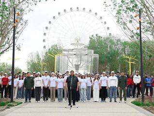 «Таза Қазақстан»: в Кызылординской области высажено 12 000 деревьев