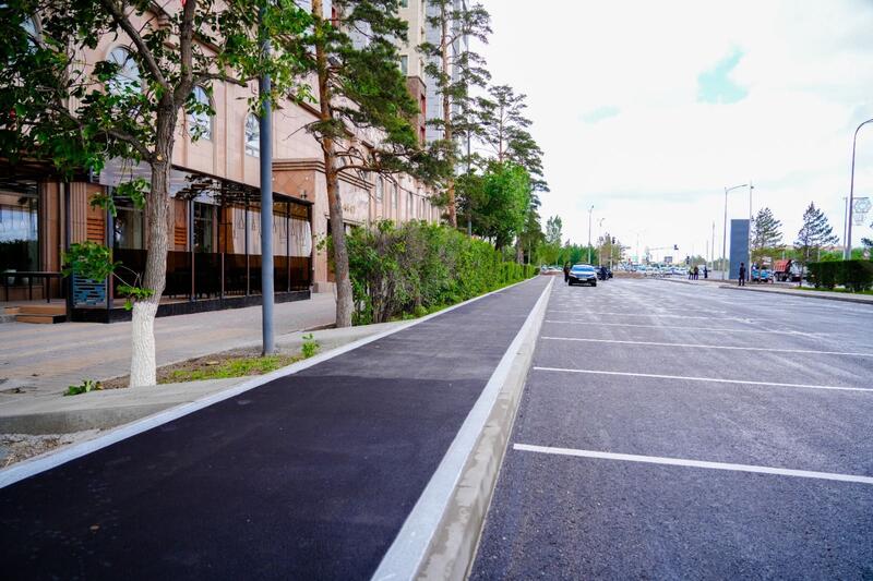 180 дворовых и общественных пространств благоустроят в Астане