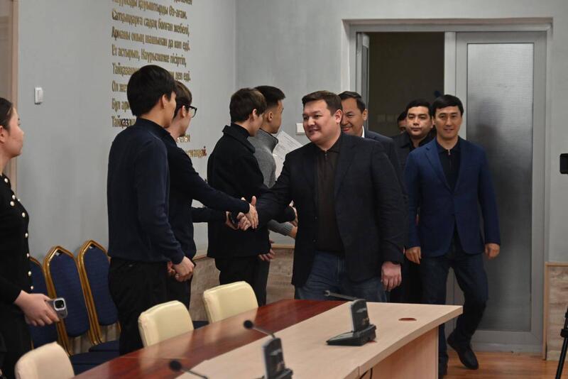 В Шымкенте состоялась встреча со студентами из Мангистауской области