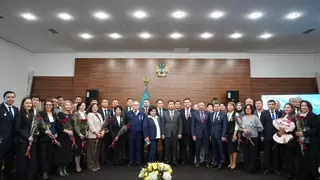 В МСХ РК прошло торжественное мероприятие, посвященное Дню Республики