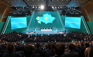 Делегация области Абай приняла участие в диалог-платформе акимов сельских округов