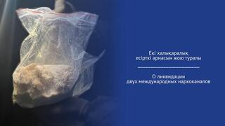 О ликвидации двух международных наркоканалов