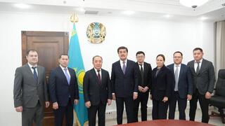 Встреча с Чрезвычайным и Полномочным Послом Кыргызской Республики в Республике Казахстан