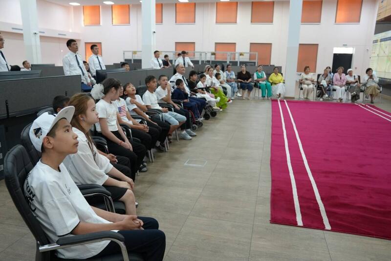 Полицейские организовали незабываемый праздник для детей в Туркестанской области
