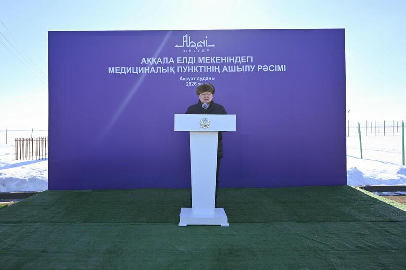 В Аксуатском районе в двух селах открылись медицинские пункты