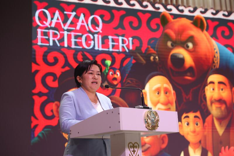 Закрытый показ казахских сказок, созданных с помощью ИИ, прошел в Жамбылской области