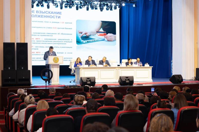 Встреча с предпринимателями и населением области Жетісу по разъяснению нового Налогового кодекса