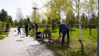 Прокуроры приняли участие в акции «Таза Қазақстан»