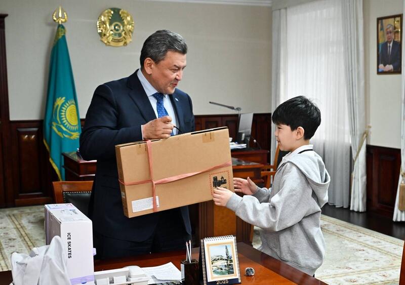 Аким области исполнил новогоднюю мечту