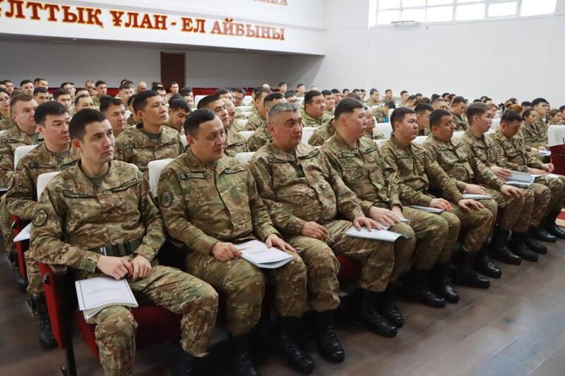 В Нацгвардии МВД РК начался новый учебный период