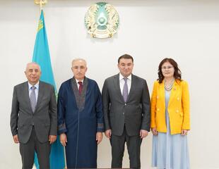 НҰРАЛХАН КӨШЕРОВ ҚОЖА АХМЕТ ЯСАУИ АТЫНДАҒЫ ХҚТУ-ДЫҢ ӨКІЛЕТТІ КЕҢЕС ТӨРАҒАСЫМЕН КЕЗДЕСТІ