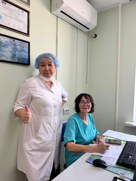 Более 200 жителей Астаны прошли бесплатно онкоскрининг