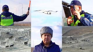 В Атырау предотвращают аварии с помощью дронов
